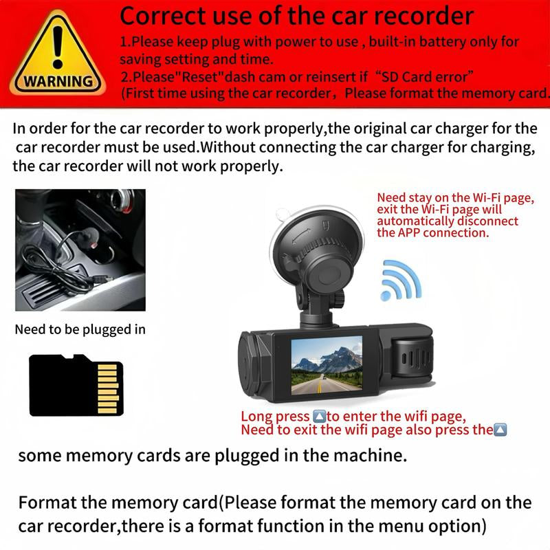 RoyalSavings HD car dashcam with 32GB memory card, compact vehicle video recorder for cars, trucks, and SUVs.