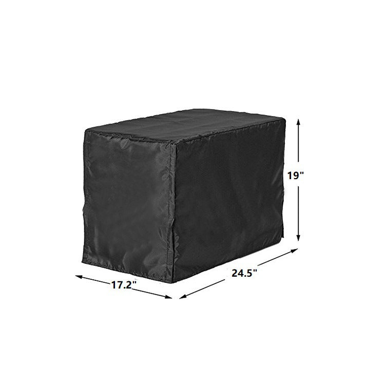 Golden waterproof and dustproof pet cage designed for outdoor use, featuring durable construction and secure ventilation.