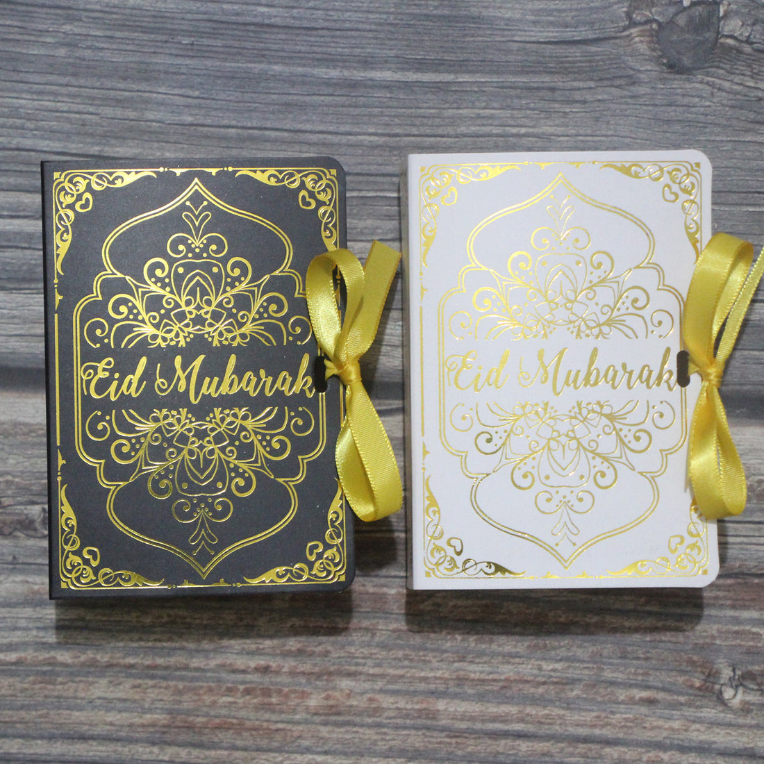 Golden Gift Box Quran Elements Ramadan ornament with intricate Islamic design and decorative elements for Ramadan celebrations.