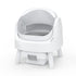 RoyalSavings Petpivot Autoscooper 11 open-top self-cleaning cat litter box with odor-free waste disposal and included trash bags.