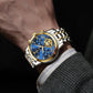 Automatic Mechanical Watches for Men Self Winding Waterproof Stainless Steel Men&