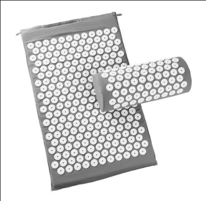 Golden Massage Acupuncture Mat and Sports Mat with textured surface for relaxation and muscle relief.
