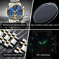 Automatic Mechanical Watches for Men Self Winding Waterproof Stainless Steel Men&