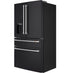 RoyalSavings French-door smart refrigerator with sleek stainless steel finish and digital control panel visible in the image.