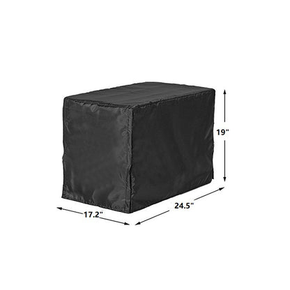 Golden waterproof and dustproof pet cage designed for outdoor use, featuring durable construction and secure ventilation.