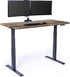 Electric standing desk by RoyalSavings with dual motors and adjustable height, showcasing a sleek workspace setup.