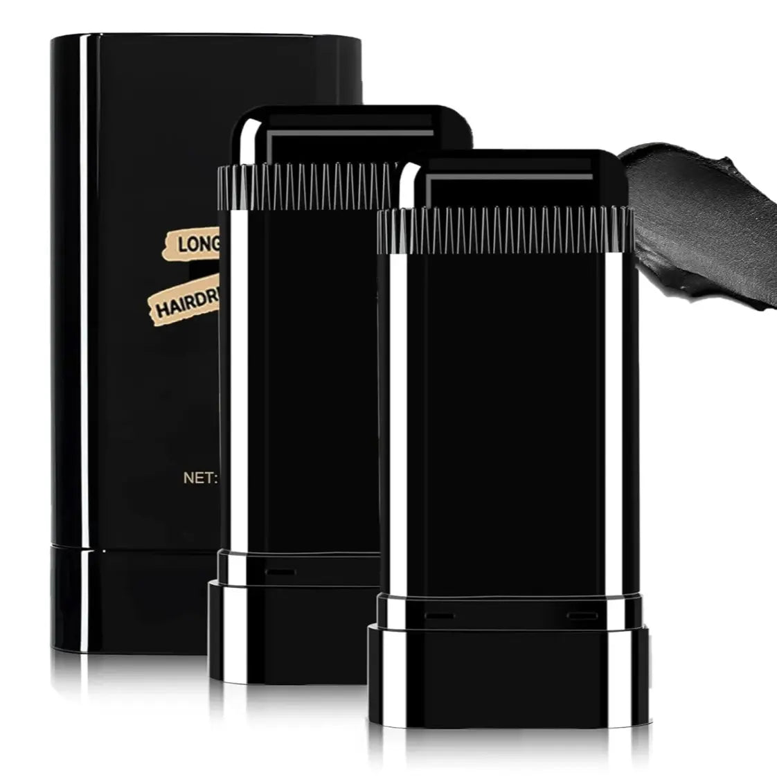 Portable hair dye comb by RoyalSavings with gray coverage pen, compact tool for quick hair touch-ups and color correction.